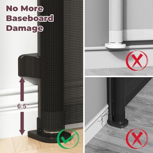 96" Retractable Baby Gate, Long Mesh Dog Gate - Image 4