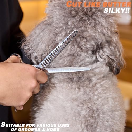 High-end Professional Dog Grooming Thinning Scissors Teeth Cutting Blending - Image 6