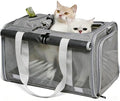 Pet Carrier Bag for Cats & Small Dogs, Airline Approved Travel Cat Carrier by NZPHDE