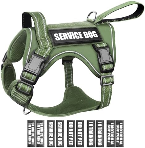 WINSEE Tactical Dog Harness, No Pull Dog Harness by WINSEE