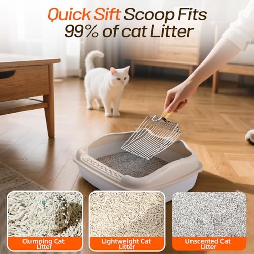Metal Cat Litter Scoop Kitty Metal Scooper - Image 5