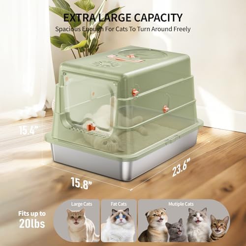 Stainless Steel Cat Litter Box - Image 3