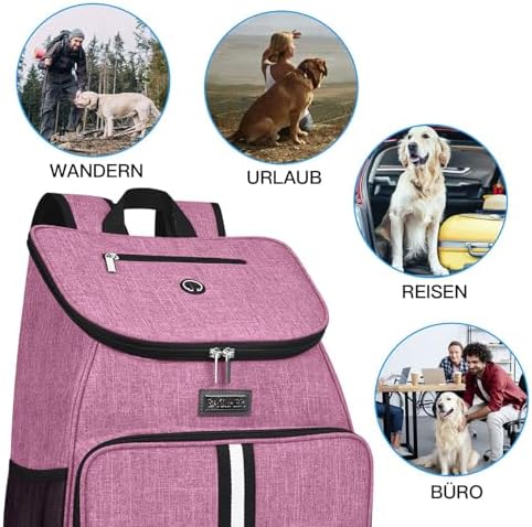 BAGLHER丨Dog Travel Bag, Airline Approved Pet Supplies Backpack, Dog Travel - Image 6