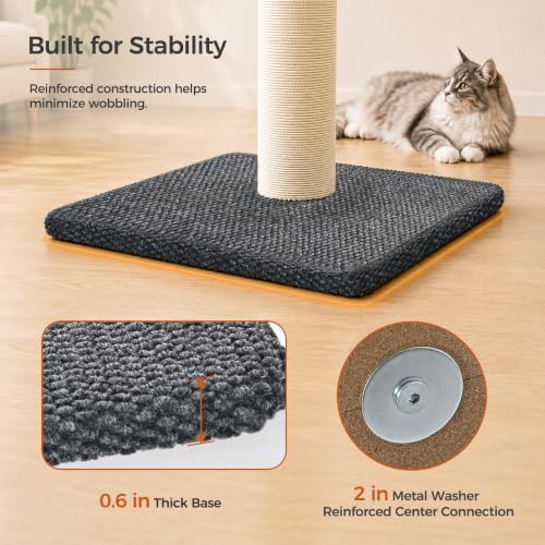 Made4Pets Tall Cat Scratching Post - Image 3