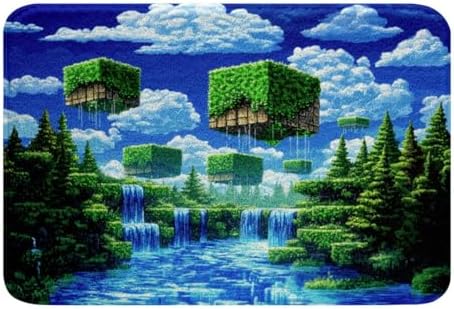 Manfei Pixelated Games Bath Mats - Image 3