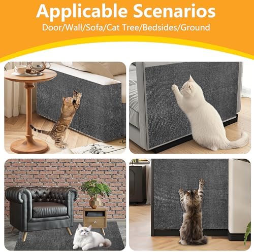 Cat Scratch Pad for Wall, Scratch Furniture Protector - Image 5