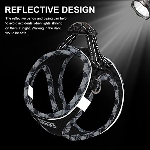 Mercano Soft Mesh Dog Harness and Leash Set, Step-in Reflective Breathable - Image 6