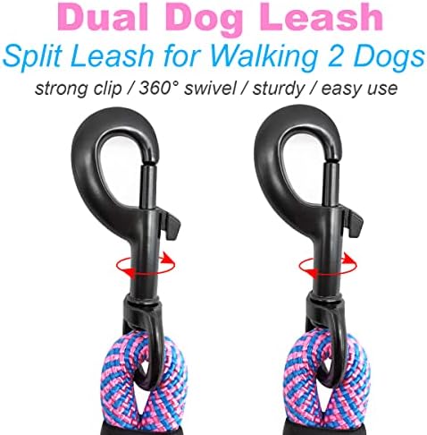 Double Dog Leash Coupler 1/3" Rope Extension - Image 4