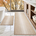 BSICPRO Bathroom Rugs Sets 2 Piece, Non Slip Boho Bath Mats by BSICPRO