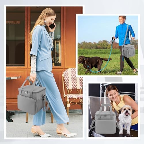 SMYV Pet Grooming Bag for Dog Grooming Supplies, Dog Tote Travel Bag for Pets - Image 6
