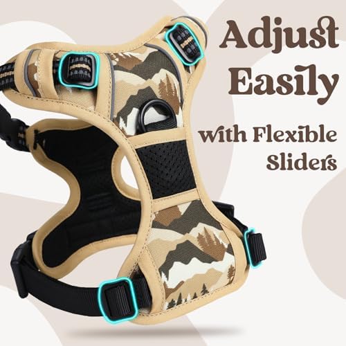 rabbitgoo Dog Harness Medium Sized, Updated Easy On & Off - Image 3