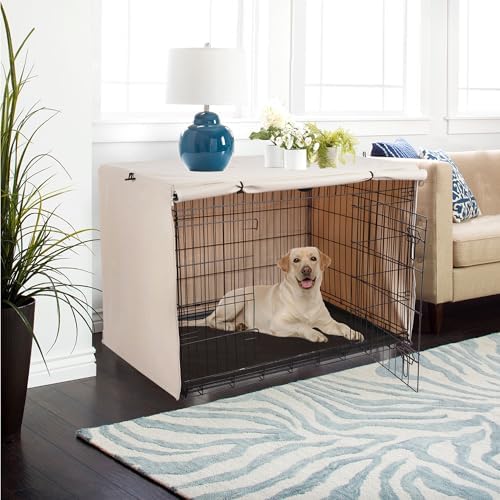 Deblue Dog Crate Cover, Durable Polyester Indoor Pet Kennel Cover - Image 6