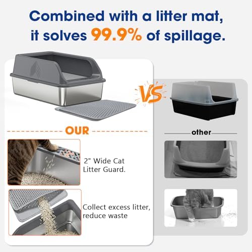 Stainless Steel Cat Litter Box - Image 2