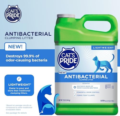 Cat's Pride Antibacterial Litter, Odor-Eliminating Scented 12lb - Image 2