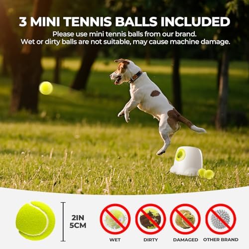 AFP Automatic Ball Launcher Dog Ball Thrower Machine Interactive Hyper Fetching - Image 5