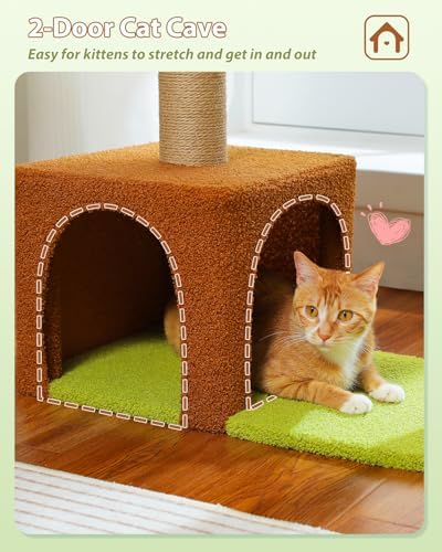 MUTTROS 35" Flower Cat Tree for Kittens - Image 5