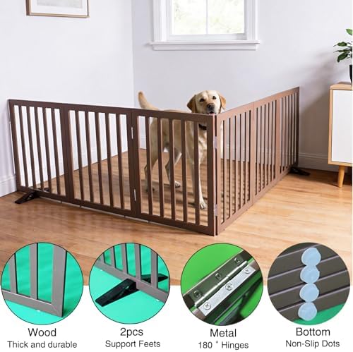 ZJSF Freestanding Indoor Dog Gate - Image 5