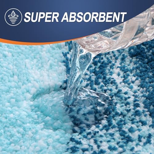 OLANLY Bathroom Rugs Mat 36x24, Extra Soft Absorbent Microfiber Bath Rugs - Image 3