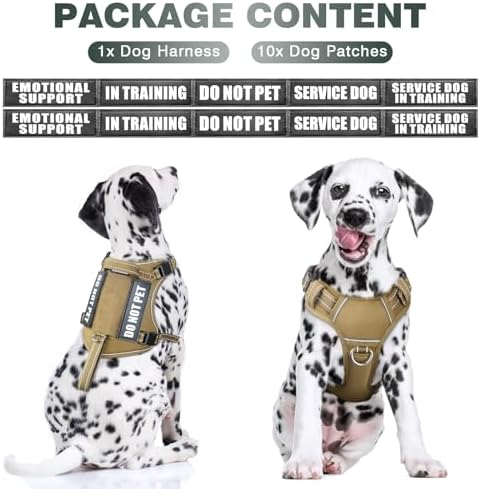 WINSEE Tactical Dog Harness, No Pull Dog Harness - Image 2