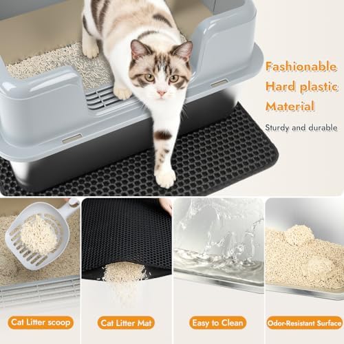 Vivifying XL Stainless Steel Litter Box - Image 3