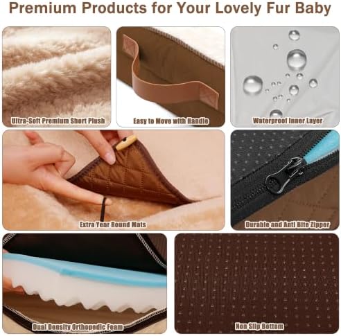 Large Dog Sofa Bed with Reusable Potty Pad - Image 5