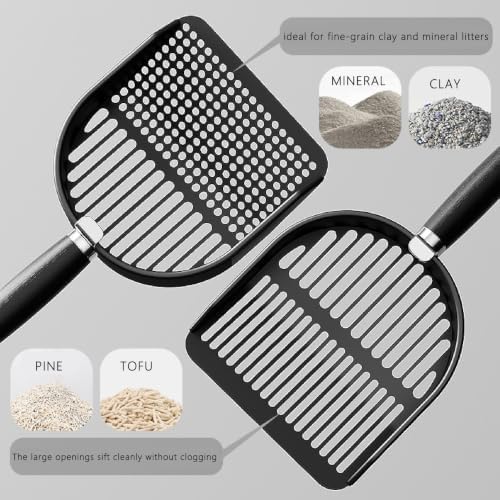 DHXYZZB Cat Litter Scoop Stainless Steel Litter Shovel, Heavy Duty Litter Sifter - Image 7
