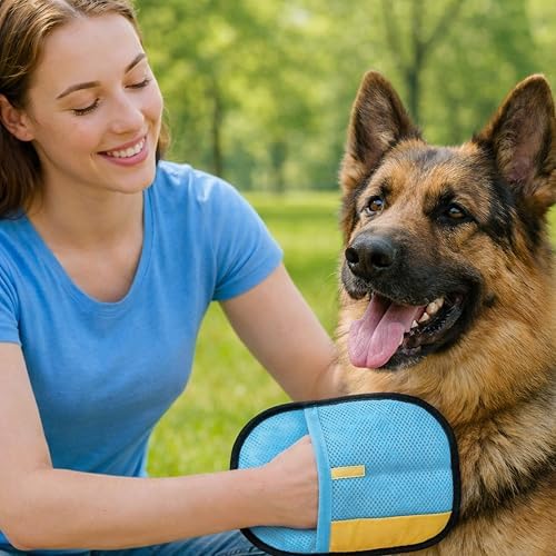 Pet Grooming Glove Set for Dogs & Cats – Premium Pet Hair Removal Glove - Image 4