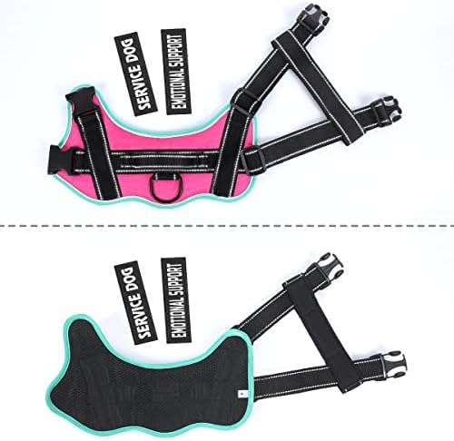 voopet Service Dog Harness, Emotional Support Pet Vest Harness, Reflective - Image 4