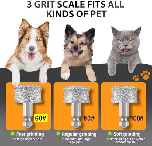 IREDOON Dog Nail Grinder Replacement Head - Image 3