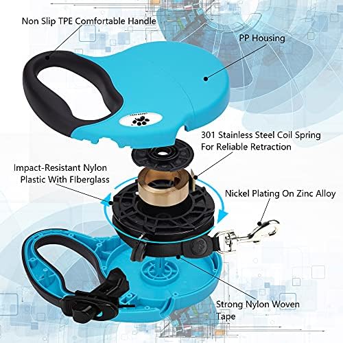 13 ft Retractable Dog Leash - Image 5