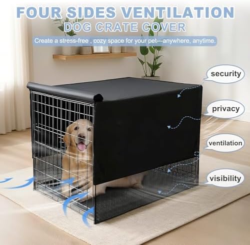 Explore Land Breathable Dog Crate Cover, 42 inches - Image 2