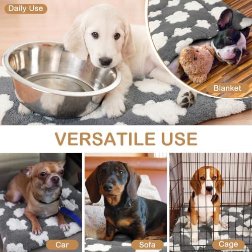 VitalCozy 4 Pcs Dog Crate Pads Soft Warm - Image 4
