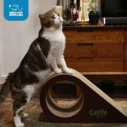 Best Pet Supplies Catify Corrugated Cardboard Cat Scratcher - Image 4