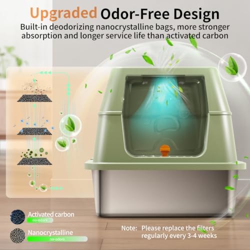 Stainless Steel Cat Litter Box - Image 3