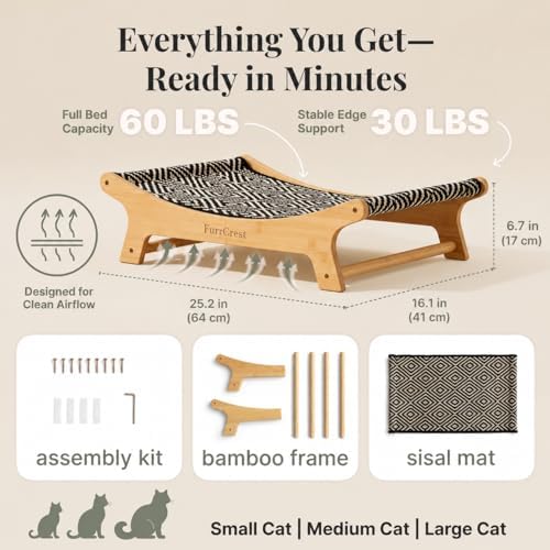 XL Sisal Cat Scratcher Bed - Image 4