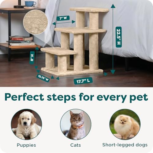 Furhaven Steady Paws Multi-Step Pet Stairs - Image 3