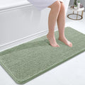 OLANLY Bathroom Runner Rugs 47x20, Extra Soft Absorbent Chenille Bath Rugs by OLANLY
