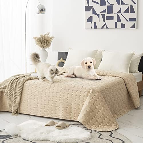Waterproof Blanket Couch Cover for Dogs Non-Slip Pet Sofa Protector by TcksstexFauxFurDogBedCover