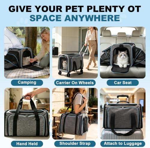 Pet Carrier On Wheels - Image 6