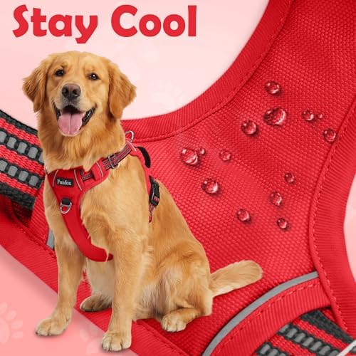 Funfox Dog Harness No Pull, Adjustable Pet Vest Harness, Super Soft Material - Image 6