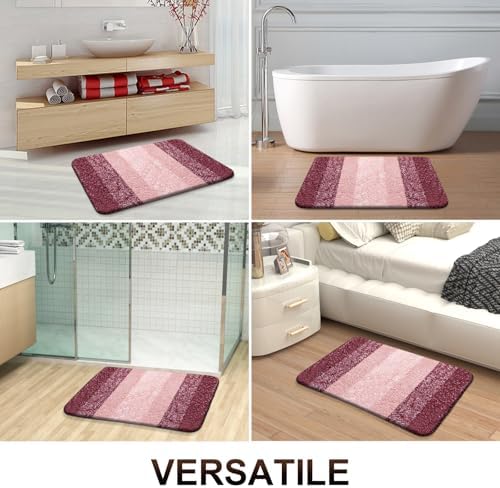 OLANLY Bathroom Runner Rug 47x17, Extra Soft Absorbent Microfiber Bath Rugs - Image 6