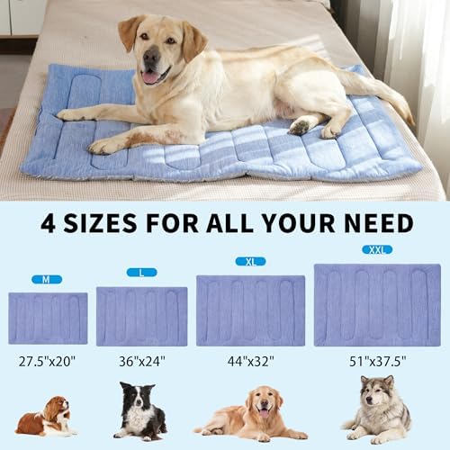 MARUNDA Dog Cooling Mat, No Need to Freeze Or Refrigerate This Cool Pet Pad Cat - Image 7