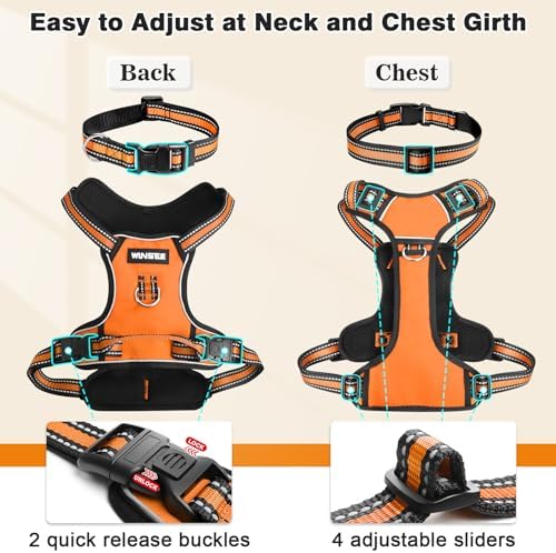 WINSEE Dog Harness No Pull, Pet Harnesses - Image 4