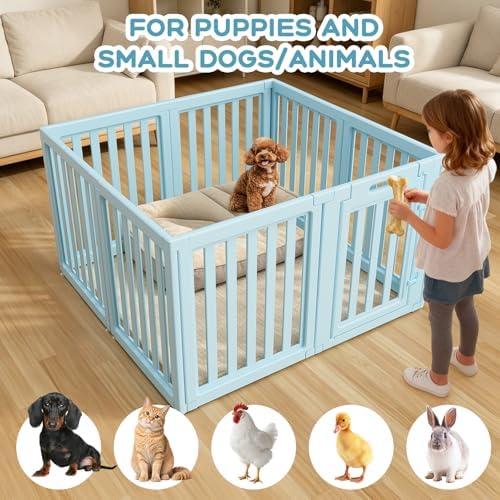 Dog Playpen Indoor, Puppy Playpen, 8 Panels - Image 6