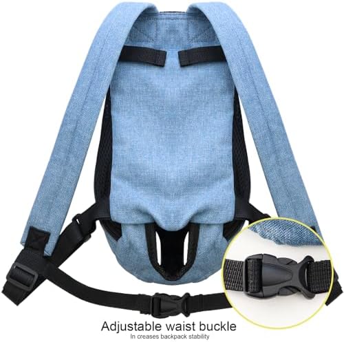Pet Carrier Backpack, Adjustable Backpack Legs Out Easy-fit Chest Carrier - Image 4