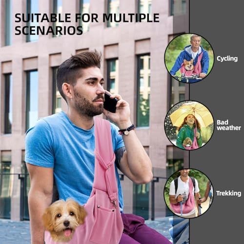 ARZQUT Dog and Cats Carrier Sling, Small Pet Carrier - Image 2