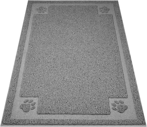 UPSKY Large Cat Litter Mat Trapper 35"×23", Waterproof by UPSKY