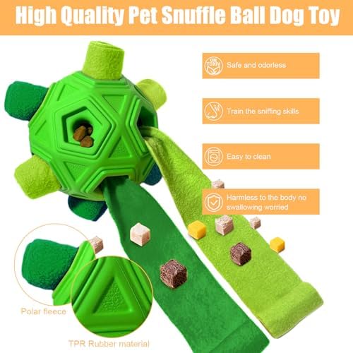 Dog Snuffle Ball, Interactive Puzzle Dog Toys - Image 3