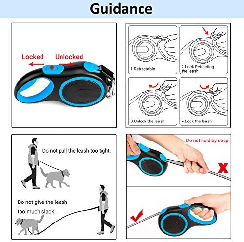 Segarty 26 Ft Retractable Dog Leash, 8m Retractable Leash - Image 5