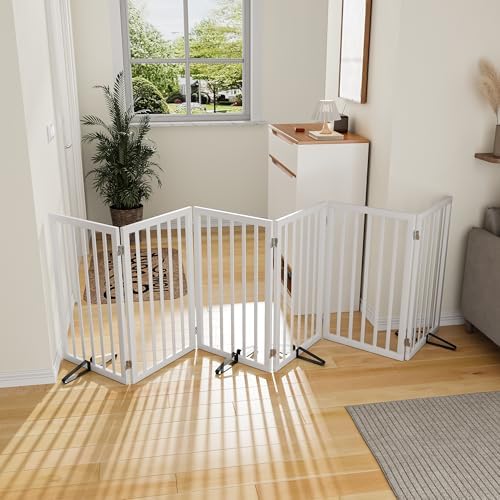 Dog Gate 32" Tall Freestanding Dog Gate - Image 2
